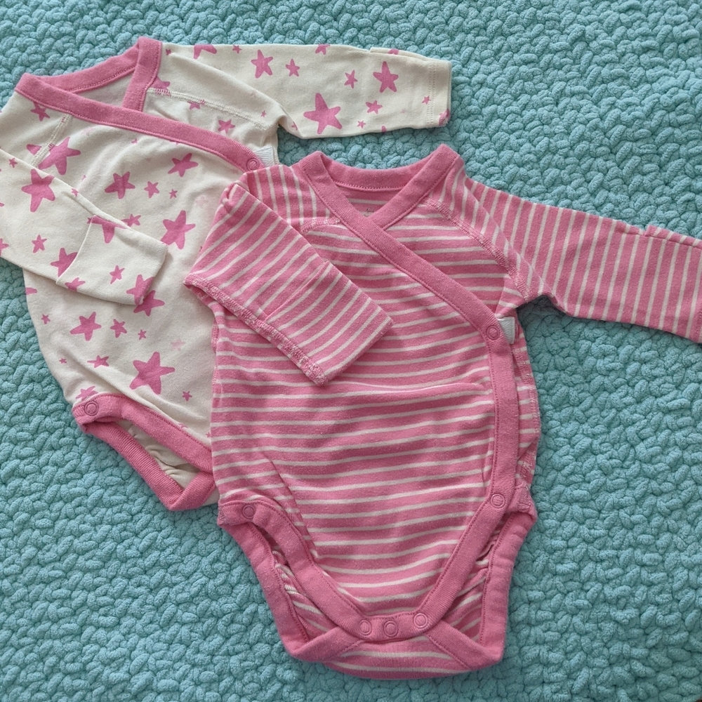 Hanna Andersson Snap Wrap Onesies